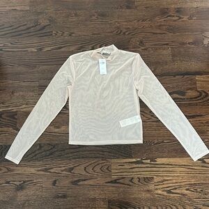 NWT Abercrombie sheer top